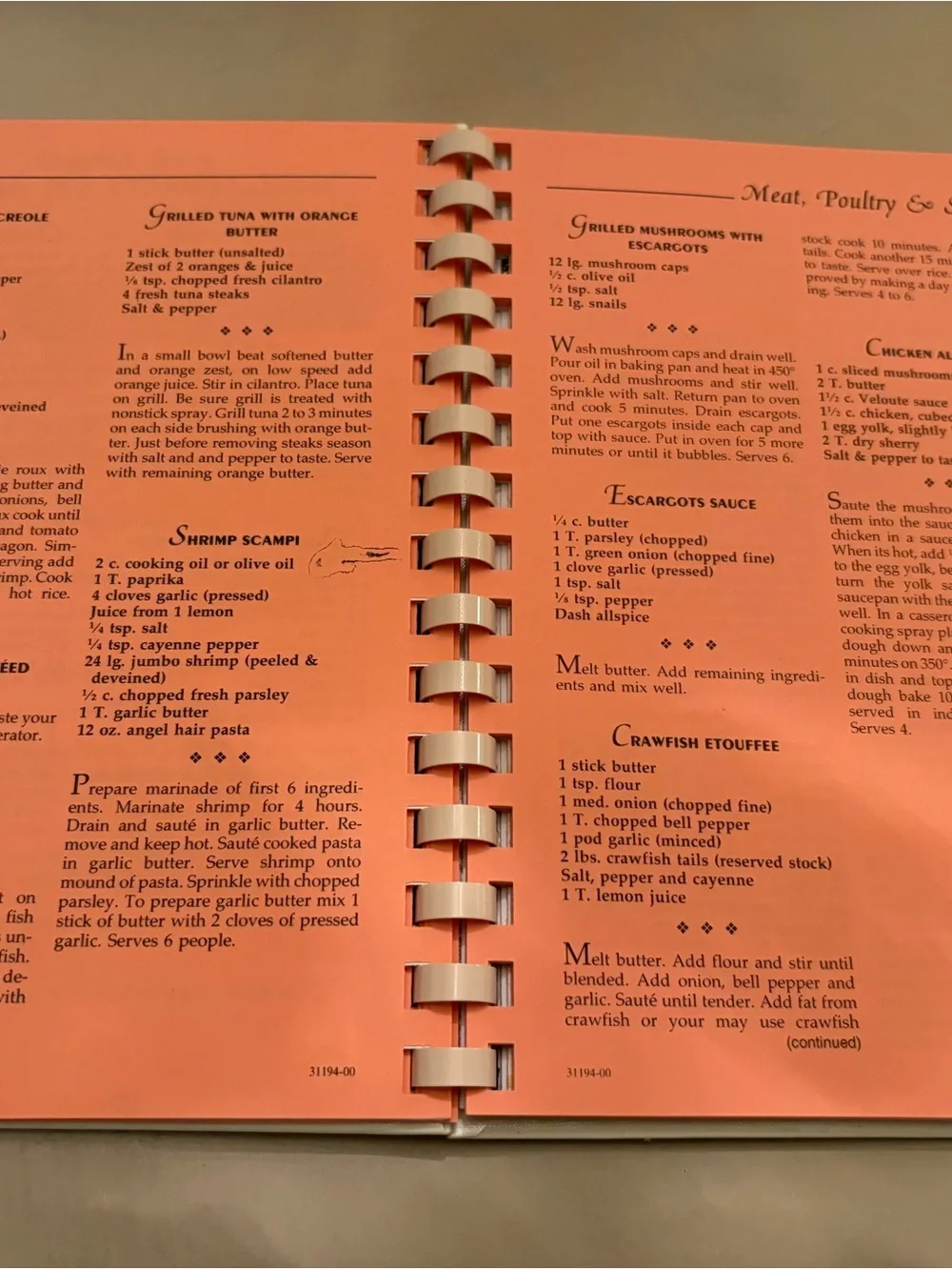Recipes & Recollections Cookbook - Cream Cover